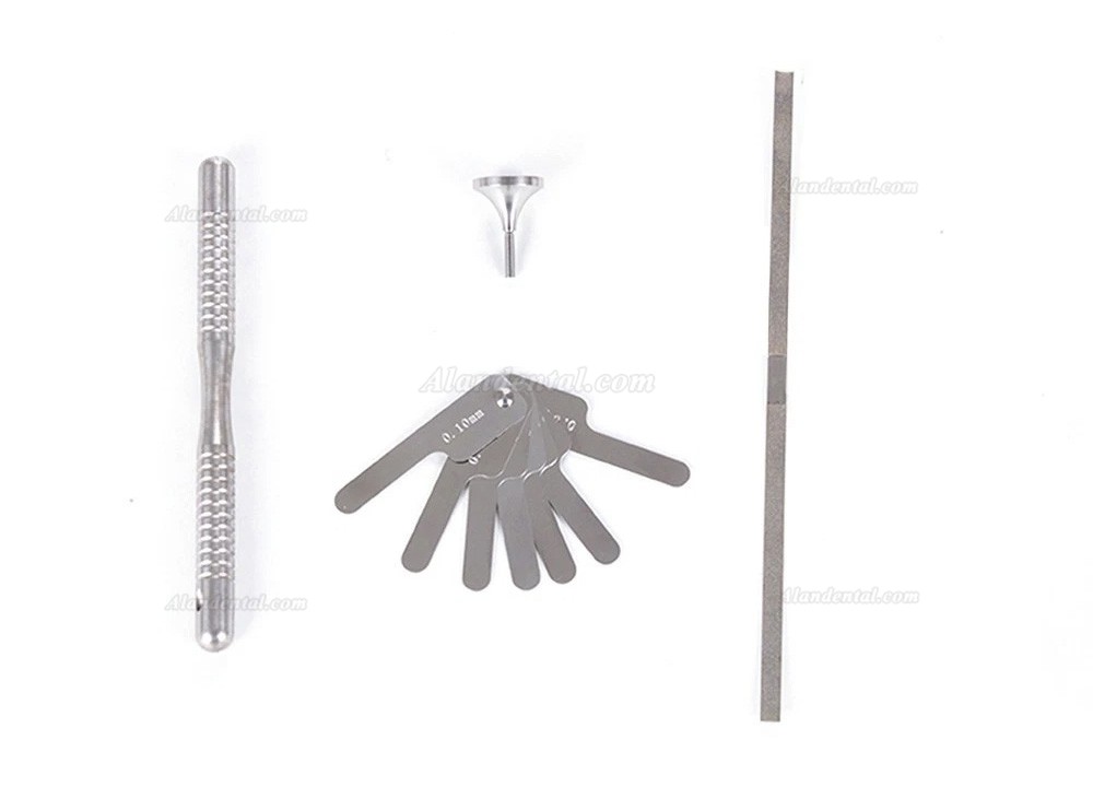 Dental Interproximal Enamel Reduction (IPR) Kit With 4:1 Dental Contra Angle